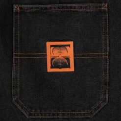 Former Reynolds 21 Denim Walk Shorts - Washed Black -DADDIES Skate Gear 9357594216302 5