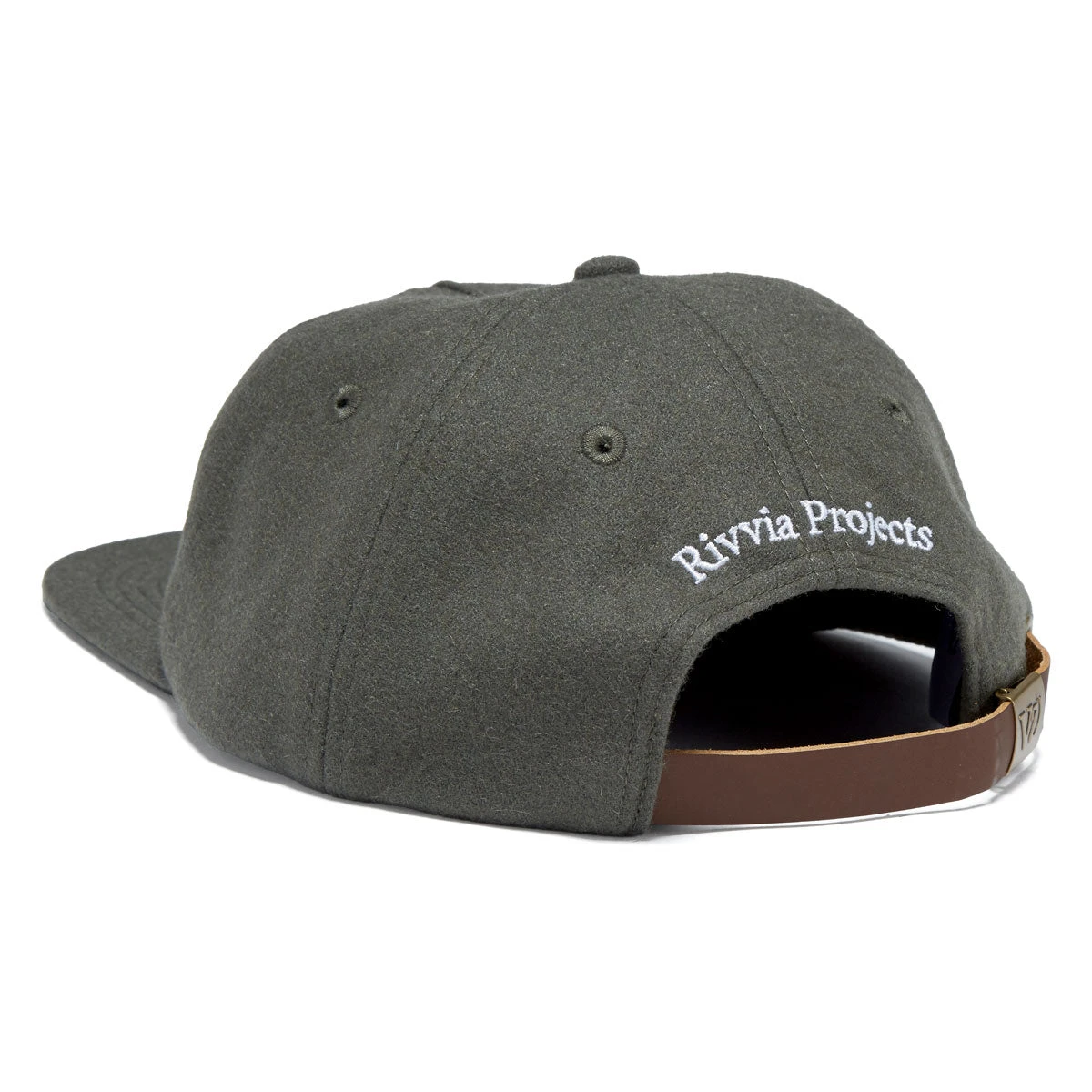 Rivvia Scholar Wool Hat - Olive 4 Rivvia Scholar Wool Hat - Olive - Image 2