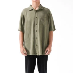 Rivvia Projects Shirt - Olive -DADDIES Skate Gear 9357594225182 3