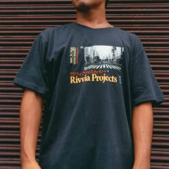Rivvia Global Tour T-Shirt - Pigment Black -DADDIES Skate Gear 9357594225434 4