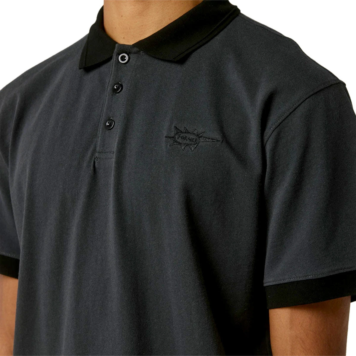 Former Gleam Polo Shirt - Taupe 5 Former Gleam Polo Shirt - Taupe - Image 3