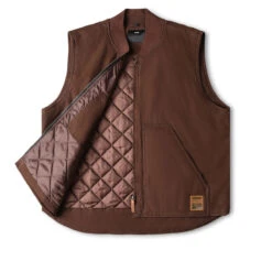 Former VT Canvas Vest - Brown -DADDIES Skate Gear 9357594228404 5