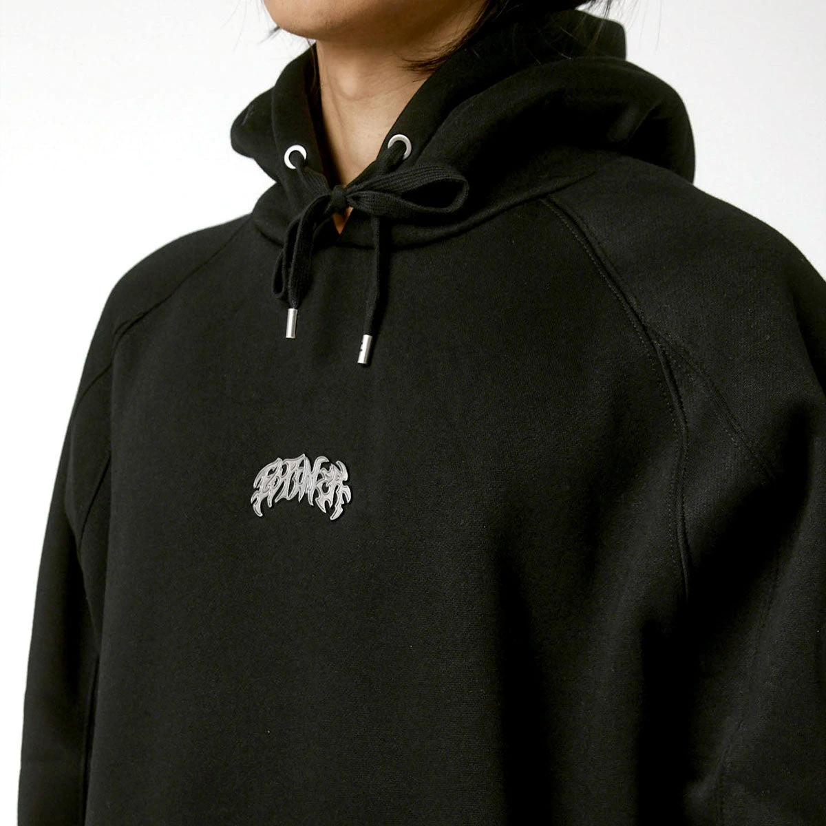 Former Puncture Metal Hoodie - Washed Black 4 Former Puncture Metal Hoodie - Washed Black - Image 2