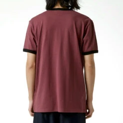 Former Vanish Ringer T-Shirt - Plum -DADDIES Skate Gear 9357594229609 3