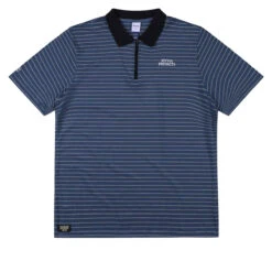 Rivvia Projects Stripe Polo Shirt - Dark Blue/Red