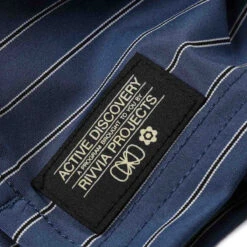 Rivvia Projects Stripe Polo Shirt - Dark Blue/Red -DADDIES Skate Gear 9357594239967 4