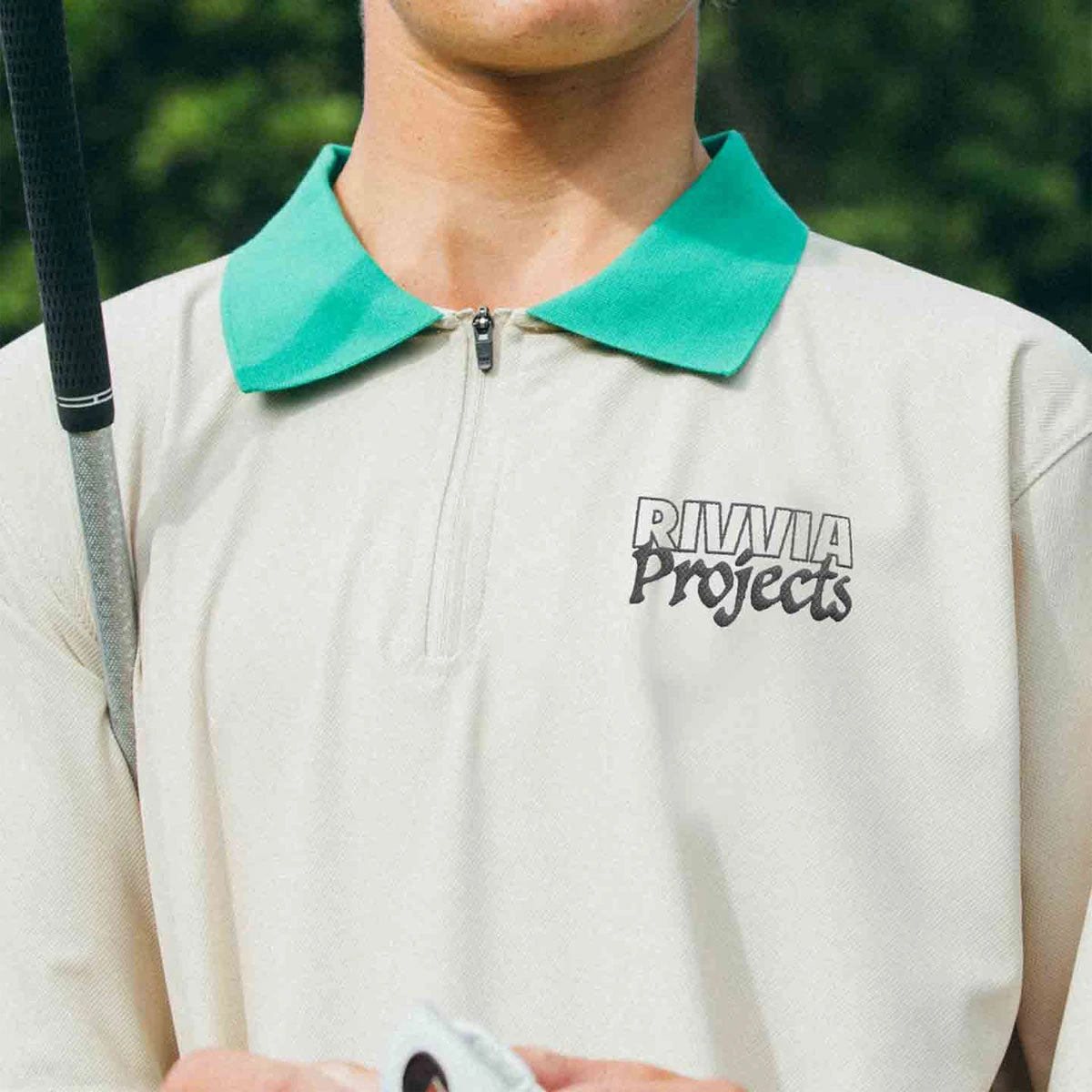 Rivvia Blueprint Polo Shirt - Bone Green 7 Rivvia Blueprint Polo Shirt - Bone Green - Image 5