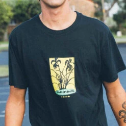 Rivvia Bloom T-Shirt - Black -DADDIES Skate Gear 9357594240376 3