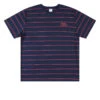 Rivvia Projects Stripe T-Shirt - Dark Blue/Red -DADDIES Skate Gear 9357594240536 1