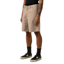 Former Reynolds 21 Walk Shorts - Khaki II -DADDIES Skate Gear 9357594241502 3