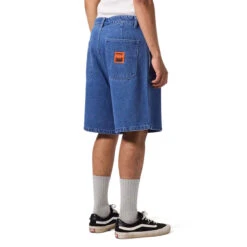 Former Reynolds 21 Denim Walk Shorts - Worn Blue 10 Former Reynolds 21 Denim Walk Shorts - Worn Blue -DADDIES Skate Gear 9357594244749 4