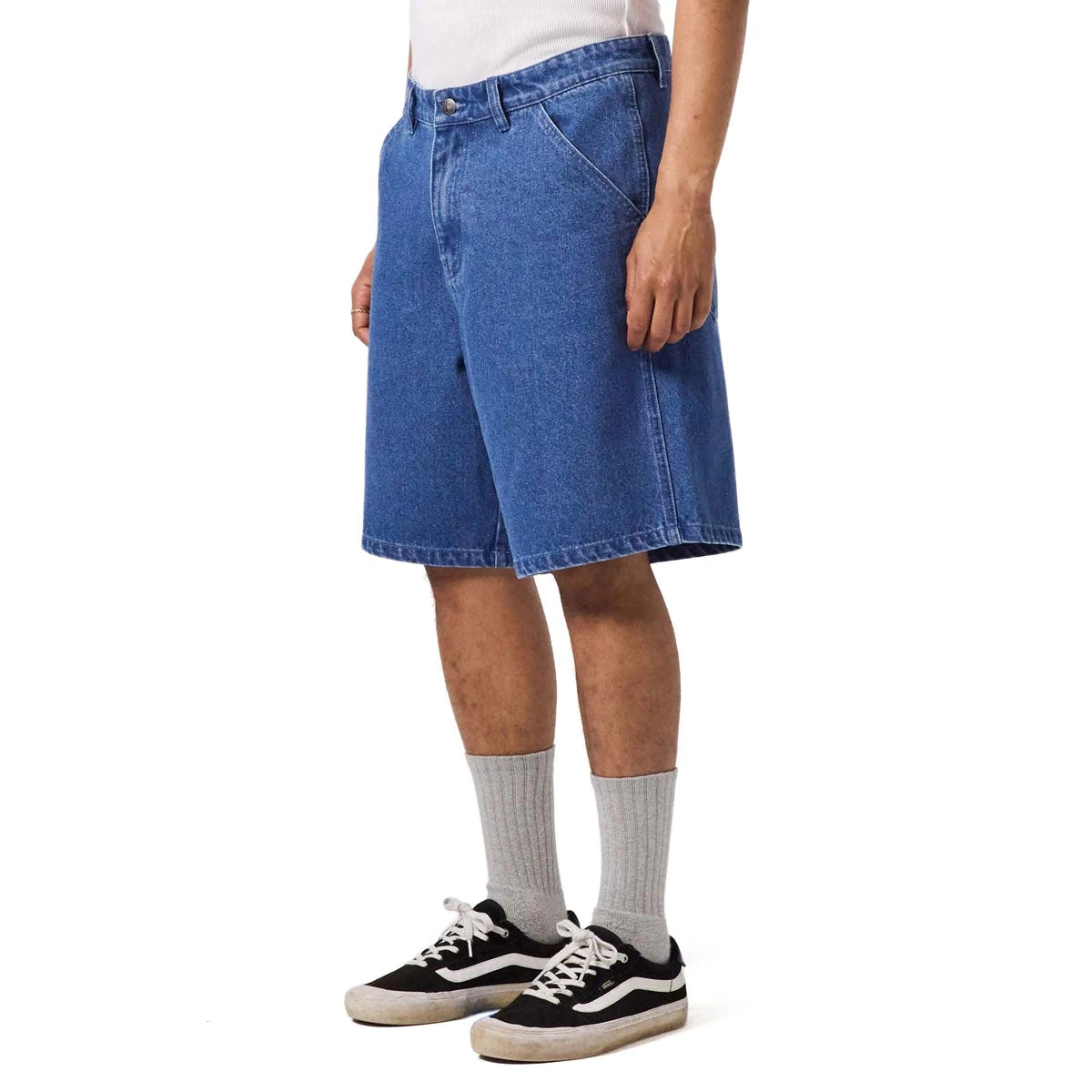 Former Reynolds 21 Denim Walk Shorts - Worn Blue 7 Former Reynolds 21 Denim Walk Shorts - Worn Blue - Image 5