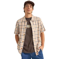 Rhythm Check Shirt - Natural