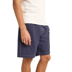 Rhythm Contrast Stitch Jam Shorts - Navy -DADDIES Skate Gear 9360397123920 4
