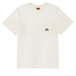 Rhythm Heavy Vintage Pocket Emblem T-Shirt - Natural