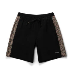 Rhythm Leo Panel Beach Shorts - Black