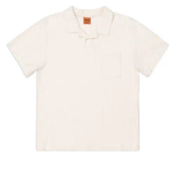 Rhythm Vintage Terry Polo Shirt - Natural 2025 -DADDIES Skate Gear 9360397171785 4