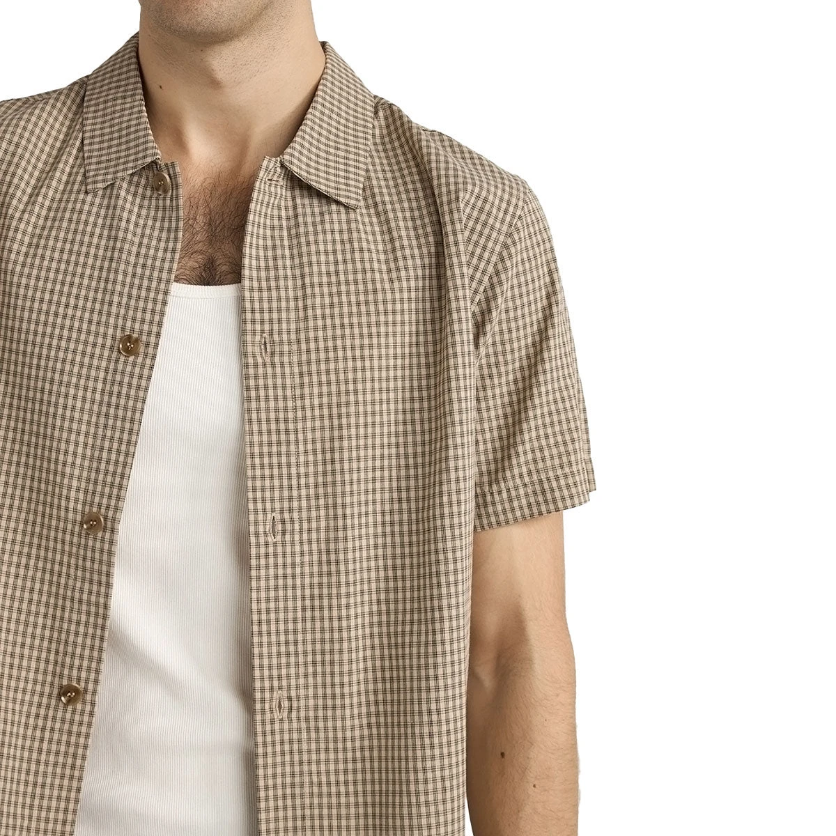 Rhythm Check Shirt - Sand 2025 5 Rhythm Check Shirt - Sand 2025 - Image 3