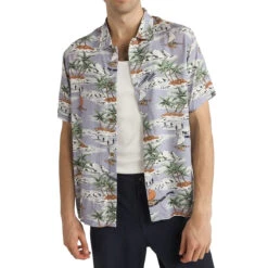 Rhythm Tropical Shirt - Mist
