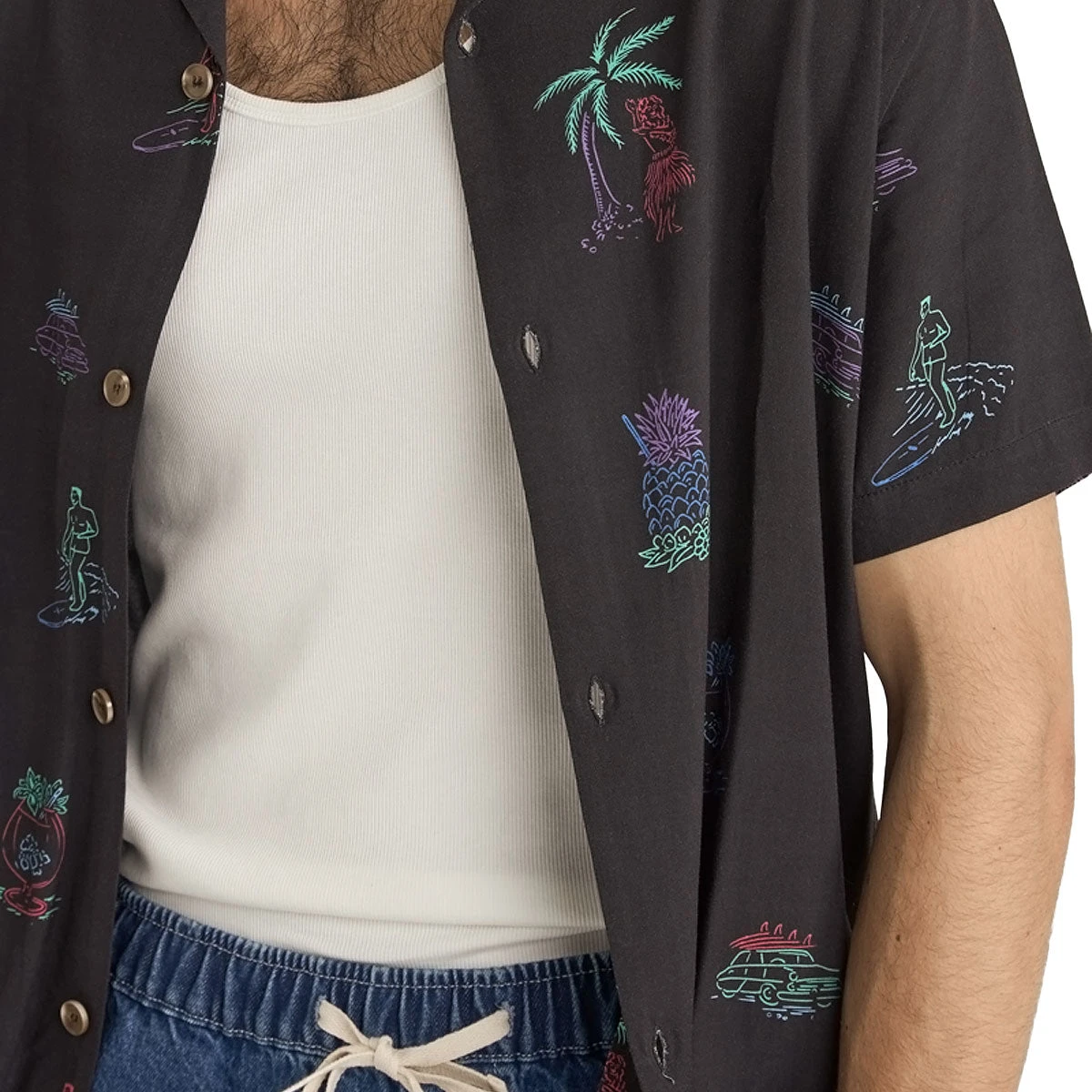 Rhythm Vibes Shirt - Black 5 Rhythm Vibes Shirt - Black - Image 3