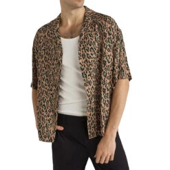 Rhythm Relaxed Leo Shirt - Mustard