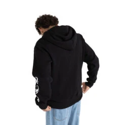 Rhythm Scorpion Heavyweight Fleece Hoodie - Black -DADDIES Skate Gear 9360397182828 4