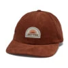 Rhythm Awake Cord Hat - Rust -DADDIES Skate Gear 9360397183962 1