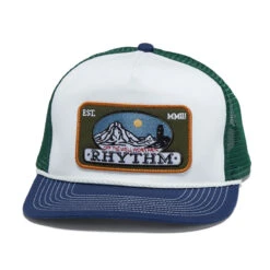 Rhythm Horizon Trucker Hat - Blue/Green