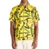 Deus Ex Machina Specter Tool Shirt - Canary Yellow -DADDIES Skate Gear 9360877016452 1
