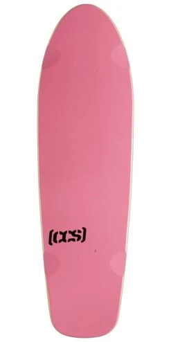 CCS Logo Cruiser Skateboard Deck - Pink - 8.00"