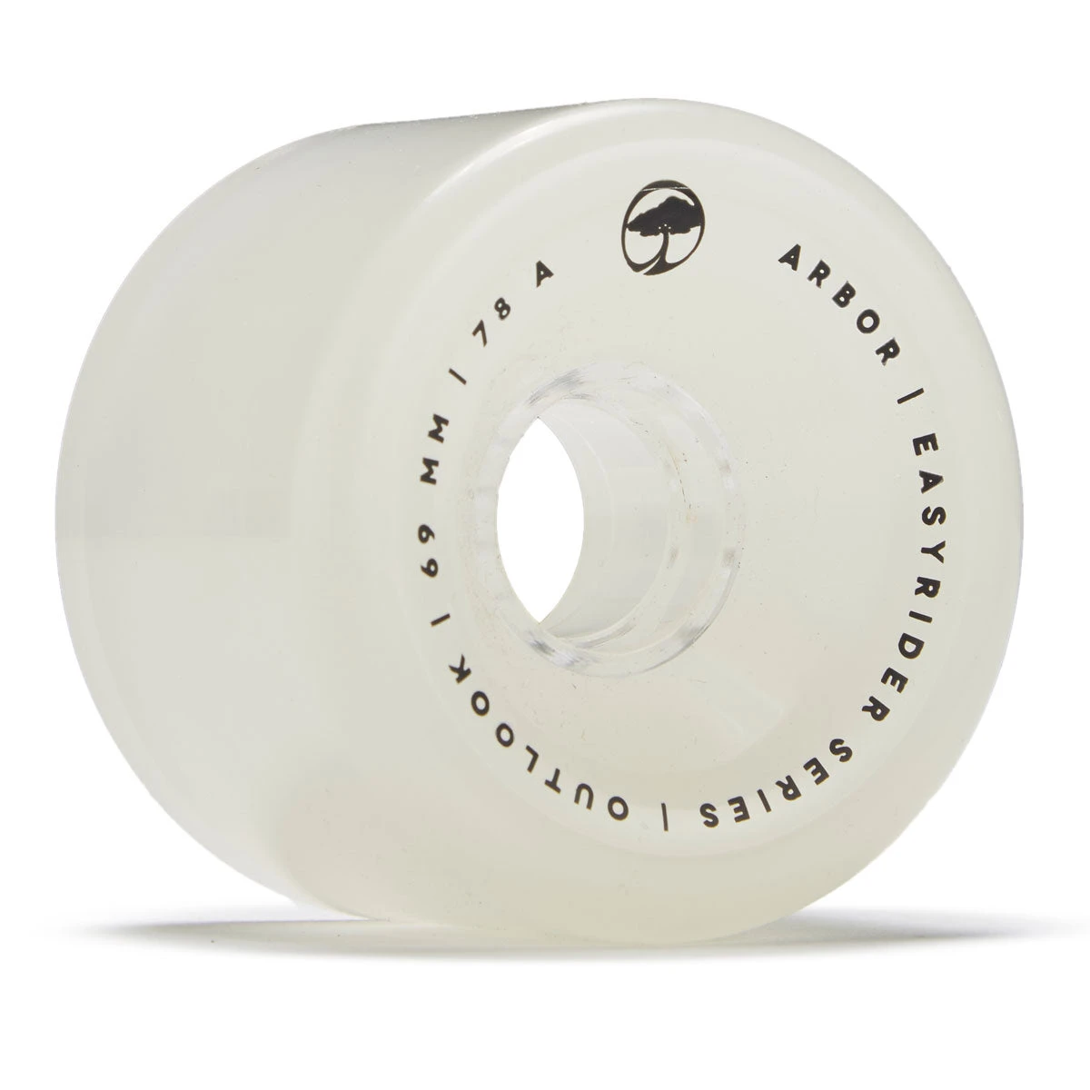 Arbor Outlook 78a Longboard Wheels - Ghost White - 69mm 3 Arbor Outlook 78a Longboard Wheels - Ghost White - 69mm