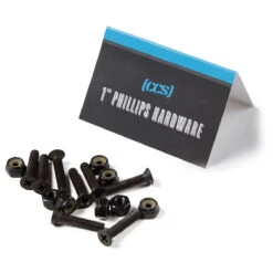 CCS 1" Phillips Hardware - Black