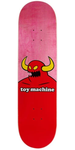 Toy Machine Monster Skateboard Deck - Assorted Stains - 8.25"