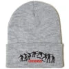 CCS Kickflip Logo Beanie - Grey/Black/Red -DADDIES Skate Gear AQ90991 1