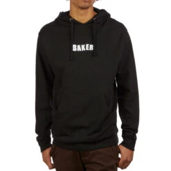 Baker Brand Logo Hoodie - Black