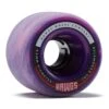 Hawgs Fatty 78a Stone Ground Longboard Wheels - Pink/Purple Swirl - 63mm -DADDIES Skate Gear AQ96817 1