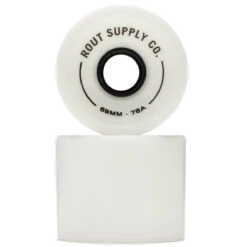 Rout Longboard Wheels - 69mm 78a - White -DADDIES Skate Gear AQ96916 2 2ec056ac e8ce 4317 8f7b 52fe0196fd95