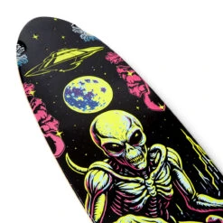 Daddies Mall Poster Pintail Longboard Deck - Black/Glow -DADDIES Skate Gear Alien Longboard 3 7420a602 fdd1 40ba 854f b144aa8ac88e