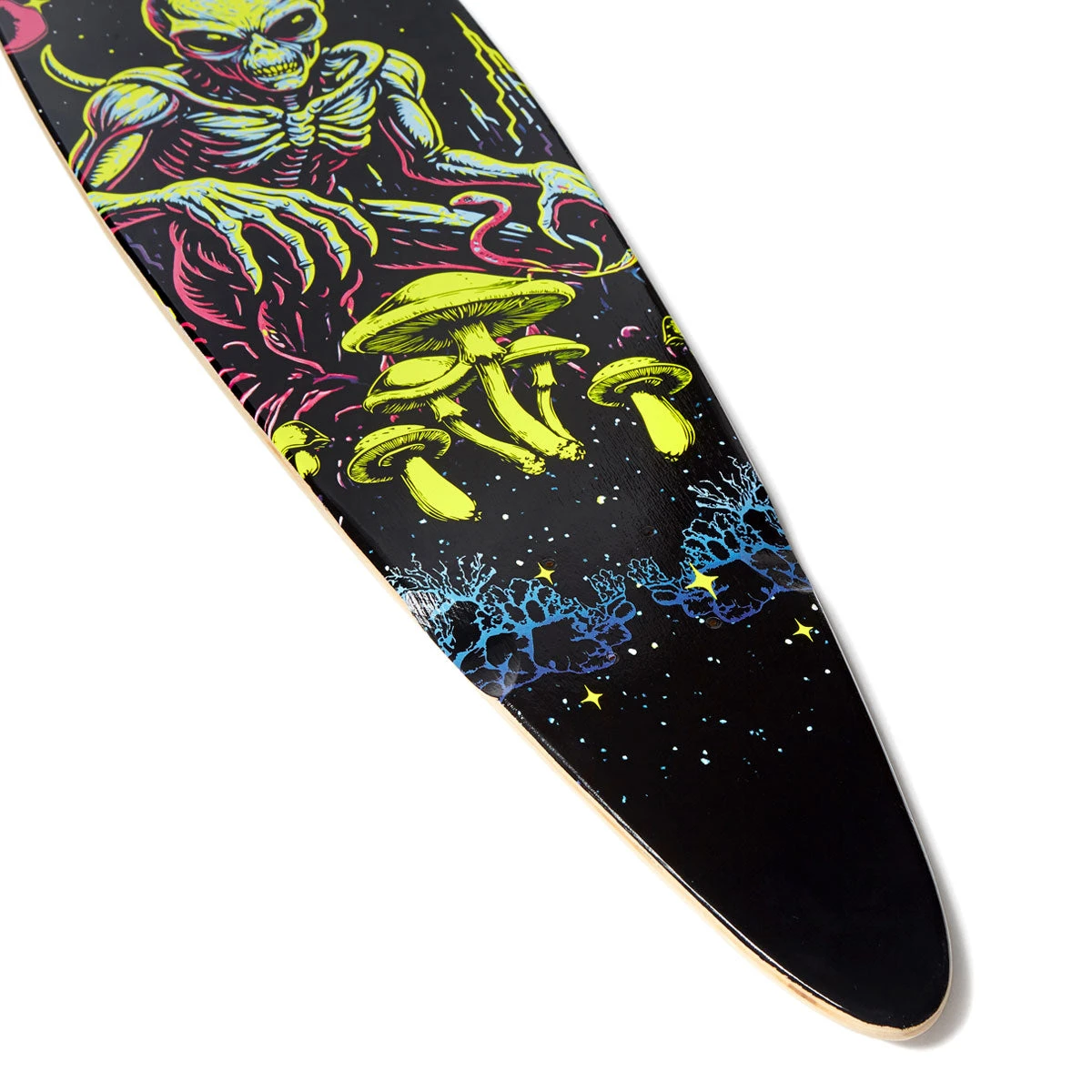 Daddies Mall Poster Pintail Longboard Complete - Black/Glow 6 Daddies Mall Poster Pintail Longboard Complete - Black/Glow - Image 4