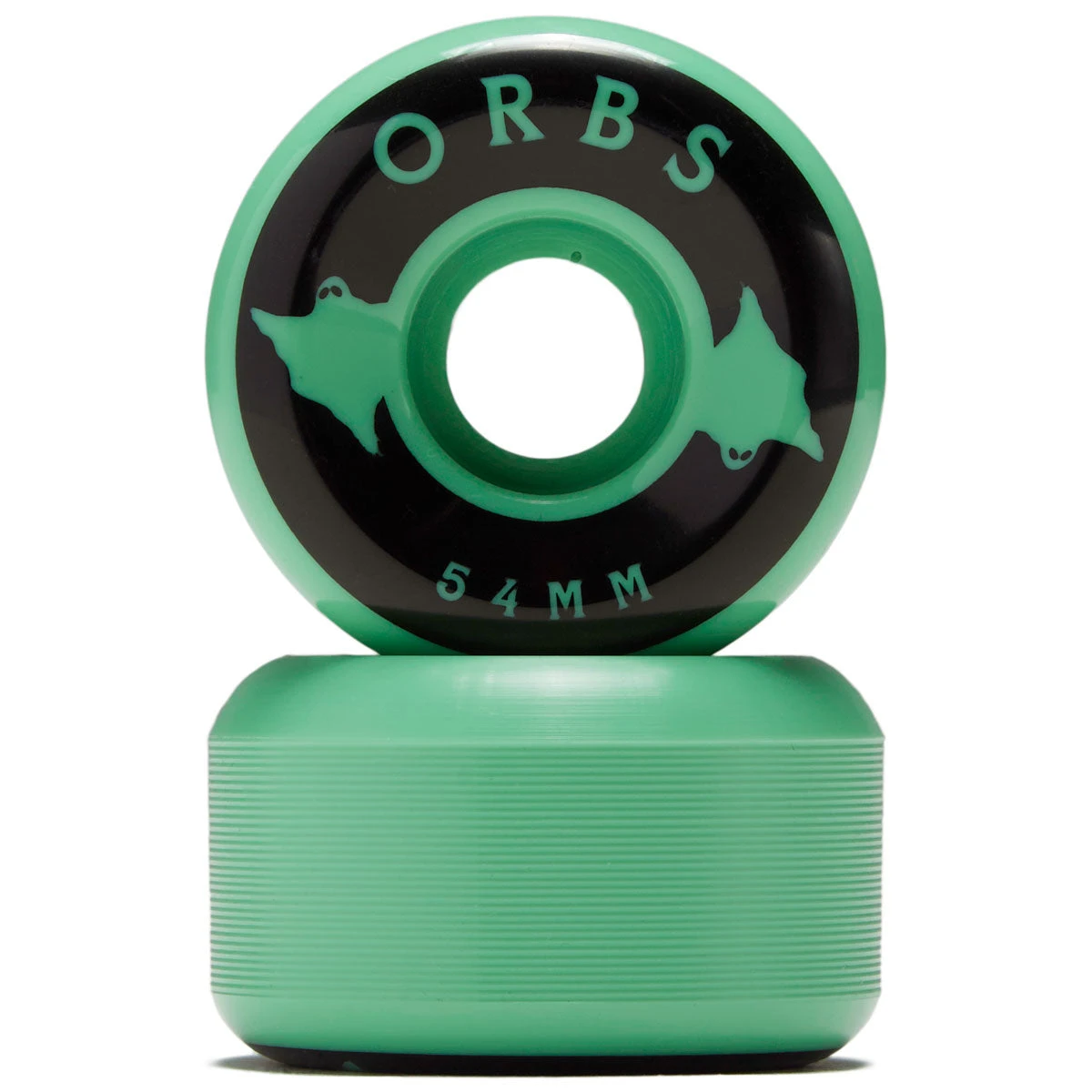 Welcome Orbs Specters Conical 99A Skateboard Wheels - Mint - 54mm 4 Welcome Orbs Specters Conical 99A Skateboard Wheels - Mint - 54mm - Image 2
