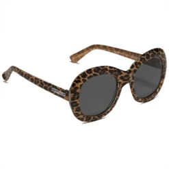 Happy Hour Bikini Beach Sunglasses - Leopard/Delfino