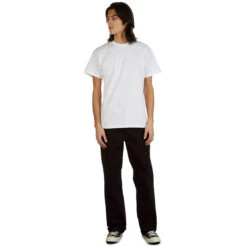 CCS Relaxed Stretch Chino Pants - Black -DADDIES Skate Gear BQ0E960 1
