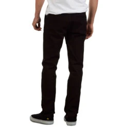 CCS Slim Stretch Chino Pants - Black -DADDIES Skate Gear BQ0E9BF 3