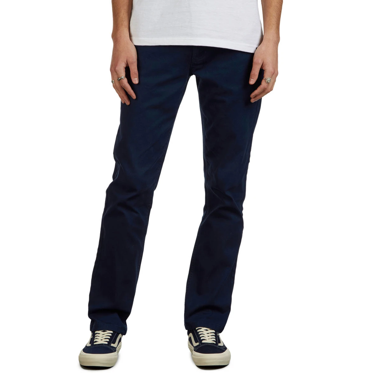 CCS Straight Stretch Chino Pants - Blue 3 CCS Straight Stretch Chino Pants - Blue