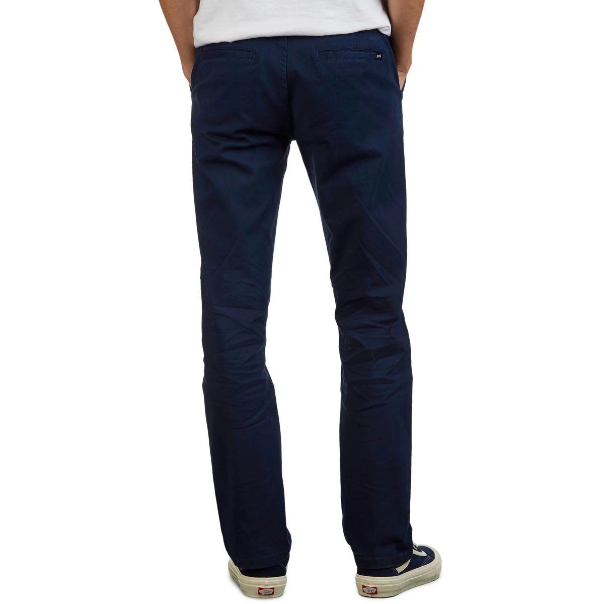 CCS Straight Stretch Chino Pants - Blue 5 CCS Straight Stretch Chino Pants - Blue - Image 3