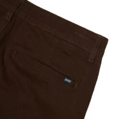 CCS Straight Stretch Chino Pants - Brown -DADDIES Skate Gear BQ0EA3E 6