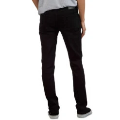 CCS Skinny Stretch Denim Jeans - Overdyed Black -DADDIES Skate Gear BQ0EACC 3