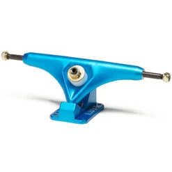 Luxe Lite 180mm Hollow Kingpin Longboard Trucks - Satin Blue