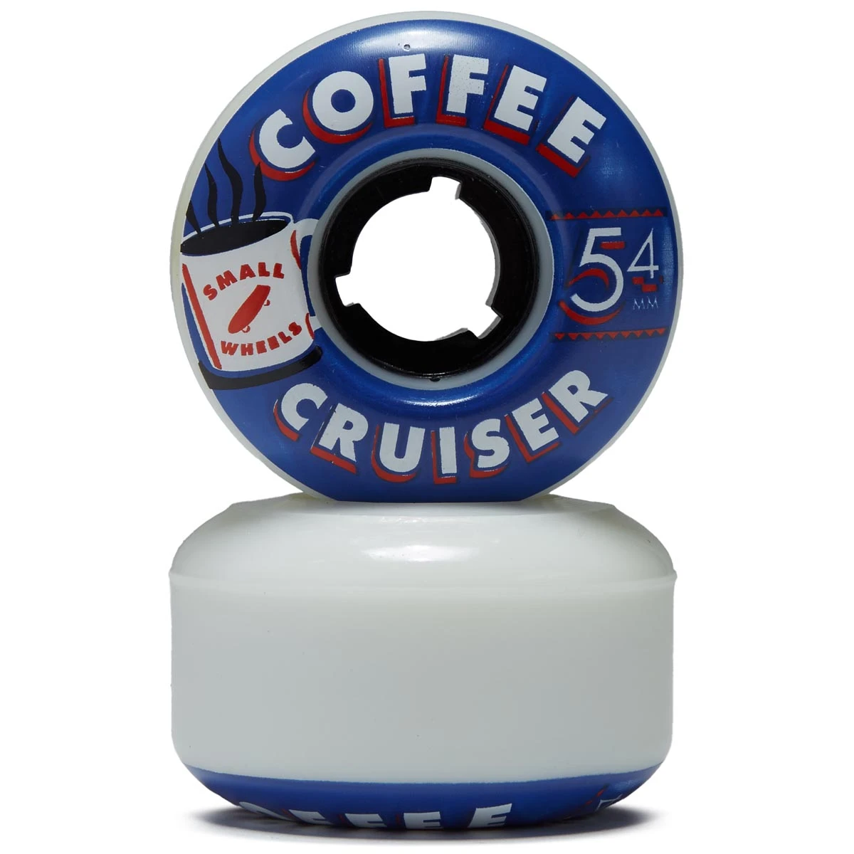 Sml Coffee Cruiser 78a Skateboard Wheels - Blue Heat - 54mm 4 Sml Coffee Cruiser 78a Skateboard Wheels - Blue Heat - 54mm - Image 2