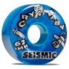 Seismic Crybaby 82a Longboard Wheels - Clear Blue - 62mm -DADDIES Skate Gear BQ25AA1 1
